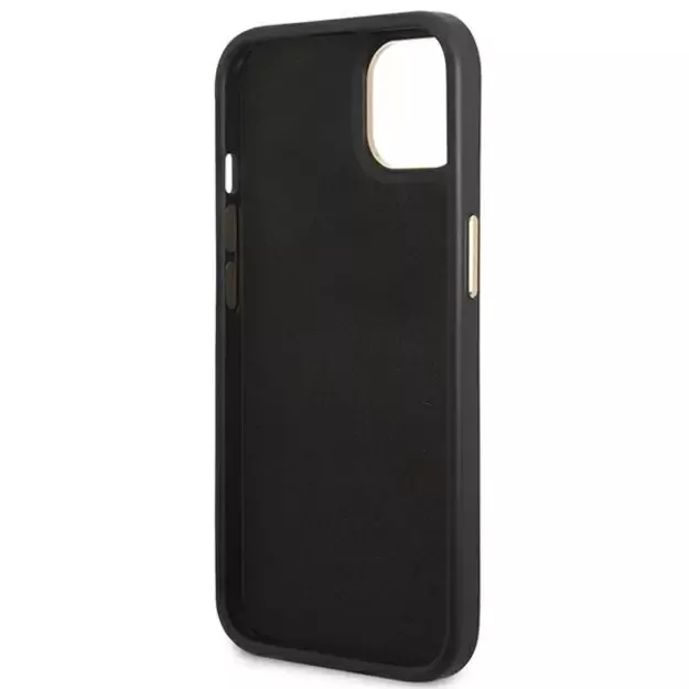 Guess GUHCP14MHG4SHK iPhone 14 Plus 6.7 &quot black / black hard case 4G Vintage Gold Logo 6