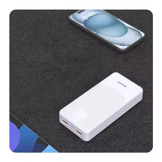 Powerbank Dudao K10Pro 2.4A 20000mAh 2 x USB-A - white 2