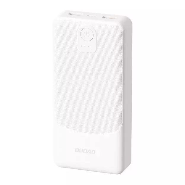 Powerbank Dudao K10Pro 2.4A 20000mAh 2 x USB-A - white