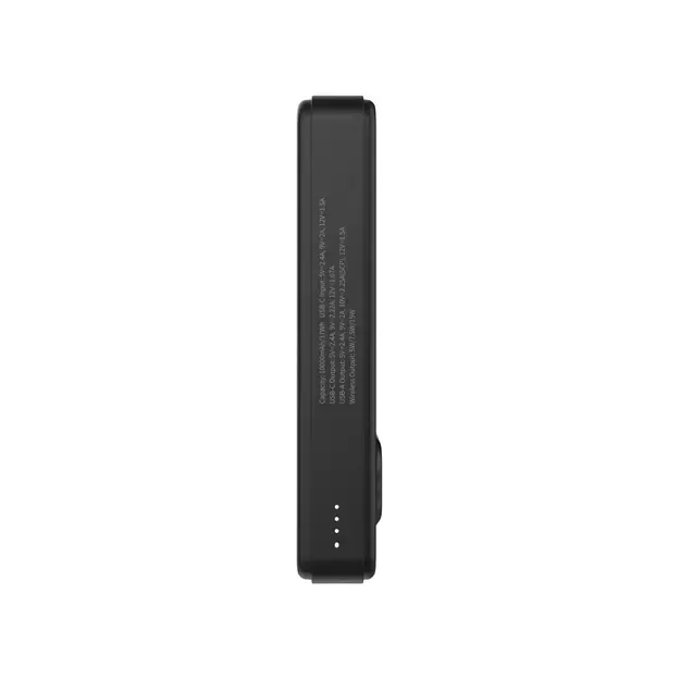 Powerbank Wozinsky WLWP-10KA0Y3S 22.5W PD Qi2 10000 mAh, with stand, 1x USB-A, 1x USB-C - black 11