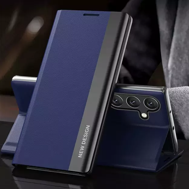 Sleep Case Pro Samsung Galaxy S24 FE Case with Flip and Stand - Blue 2