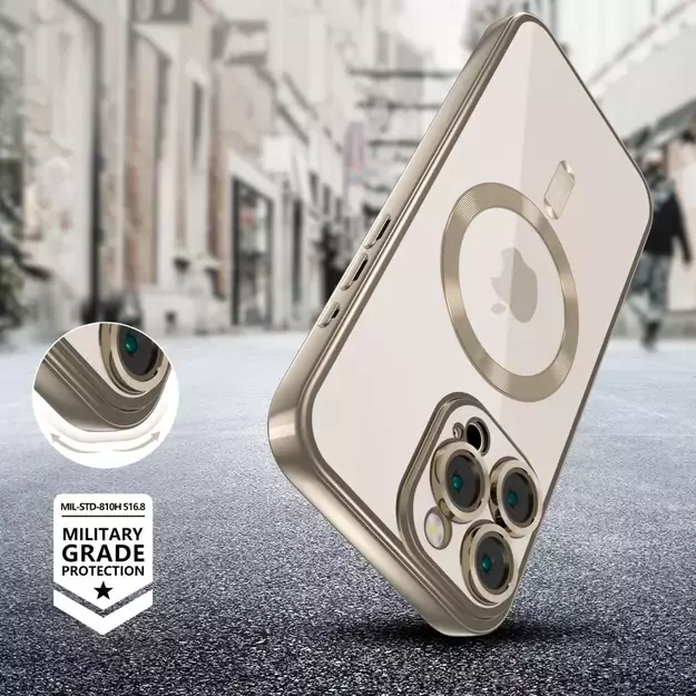 Tech-Protect MagFlex MagSafe Case for iPhone 16 Pro Max - Gold 2