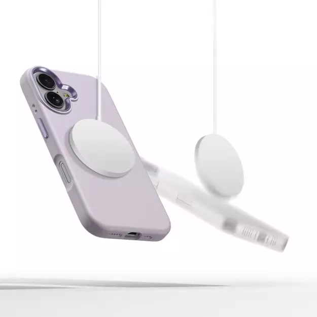 Tech-Protect Silicone PU MagSafe iPhone 16 Case - Purple 3