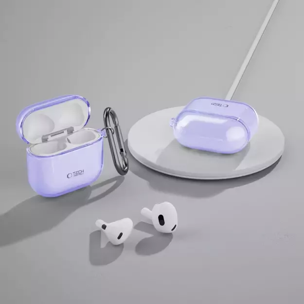 Tech-Protect FlexAir Case for AirPods 4 - Purple 1