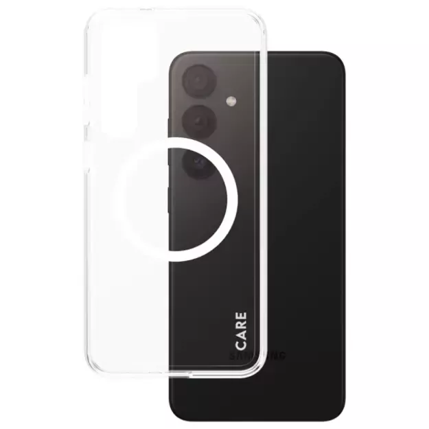 CARE by PanzerGlass Flagship QI Case for Samsung Galaxy S24+ - Transparent 1