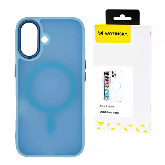 Wozinsky Fashion Case with MagSafe for Samsung Galaxy S24 FE - Blue
