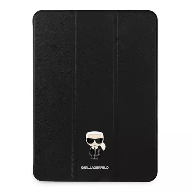 Karl Lagerfeld KLFC11OKMK iPad 11  Pro 2021 Book Cover czarny/black Saffiano Karl Iconic