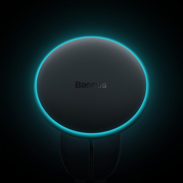 Baseus CW01 car holder for iPhone with 15W inductive charger for air vent - black 5