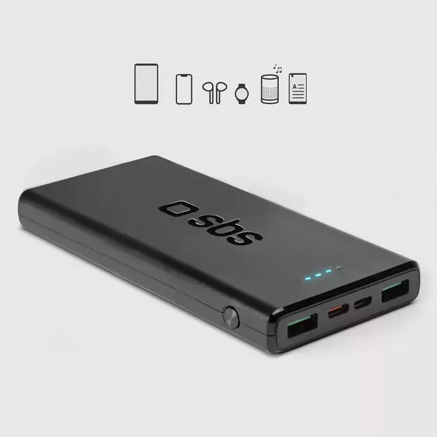 Powerbank SBS TTBB10000FASTPD20K 10000 mAh 20W with Power Delivery - black 18
