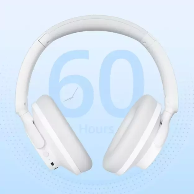 Tronsmart SOUNFII Q20S Hybrid ANC Wireless Headphones with Active Noise Cancelling - White 10