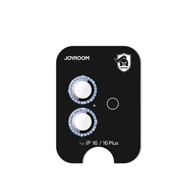 Joyroom JR-MSJ0273 protective glass for iPhone 16/16 Plus lenses - blue
