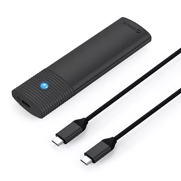 Orico PWM2 M.2 NGFF SATA USB-C 5Gb/s Disk Drive - Black