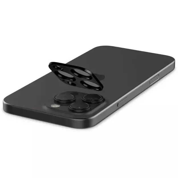 Spigen Optik.tR Camera Protector for iPhone 14 Pro / Pro Max / 15 Pro / Pro Max / 16 Pro / Pro Max - Black 2 pcs. 4