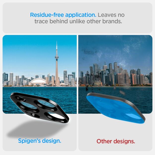 Spigen Optik.tR Camera Protector for iPhone 14 Pro / Pro Max / 15 Pro / Pro Max / 16 Pro / Pro Max - Black 2 pcs. 29