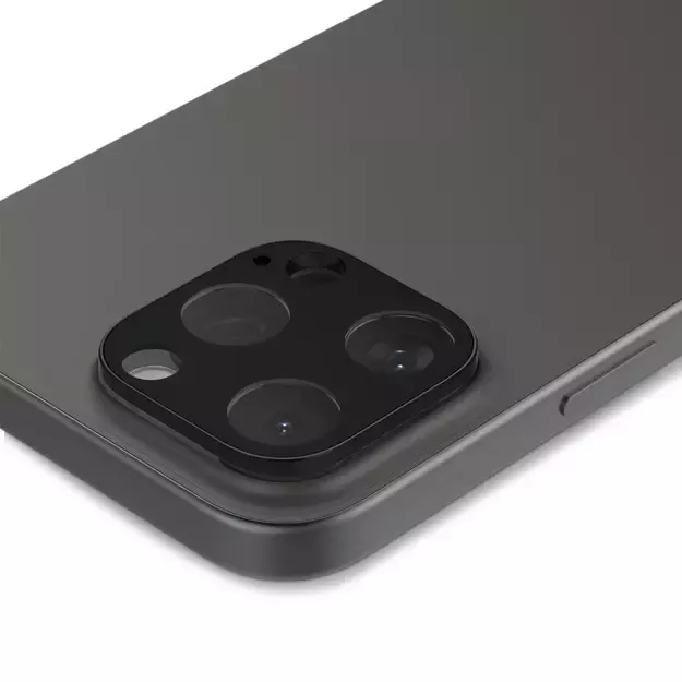 Spigen Optik.tR Camera Protector for iPhone 14 Pro / Pro Max / 15 Pro / Pro Max / 16 Pro / Pro Max - Black 2 pcs. 3