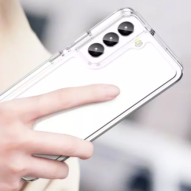 Outer Space Case for Samsung Galaxy S23+ cover with a flexible transparent frame 7