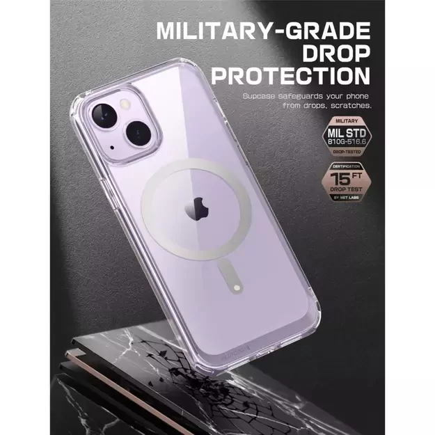 Supcase UB Mag Case with MagSafe for iPhone 14 Plus - Clear 4