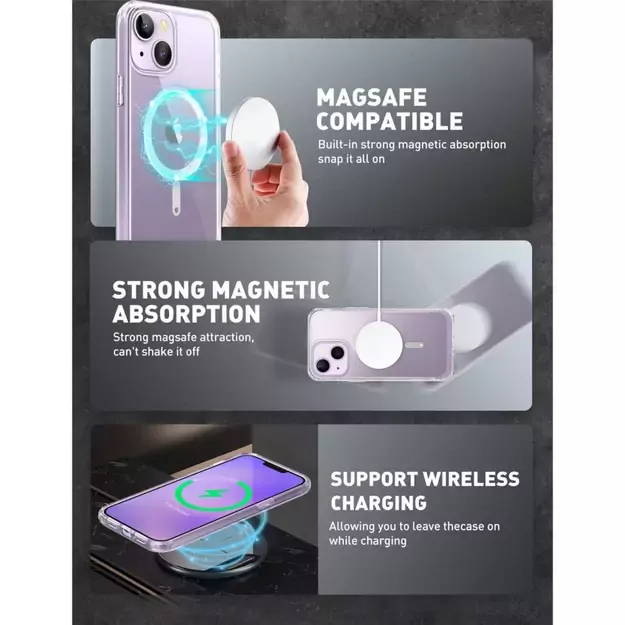 Supcase UB Mag Case with MagSafe for iPhone 14 Plus - Clear 9