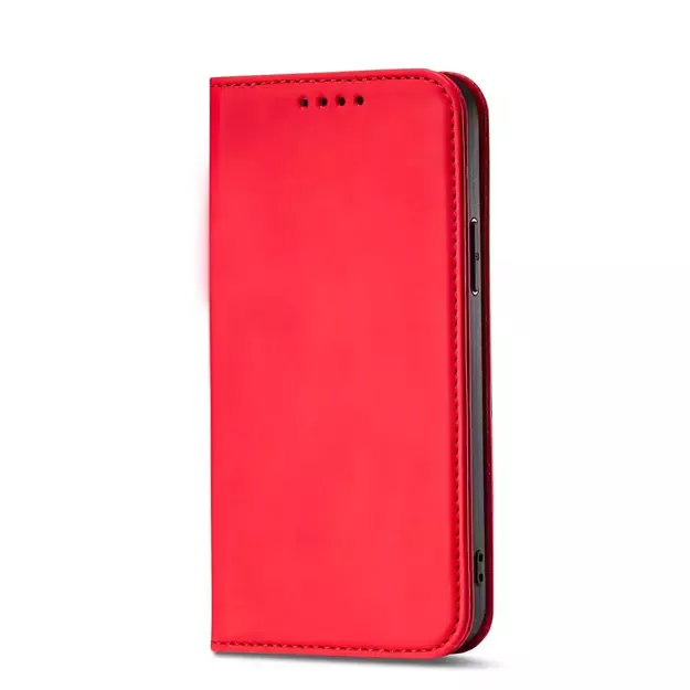 Magnet Card Case for Samsung Galaxy S23 flip cover wallet stand red 17