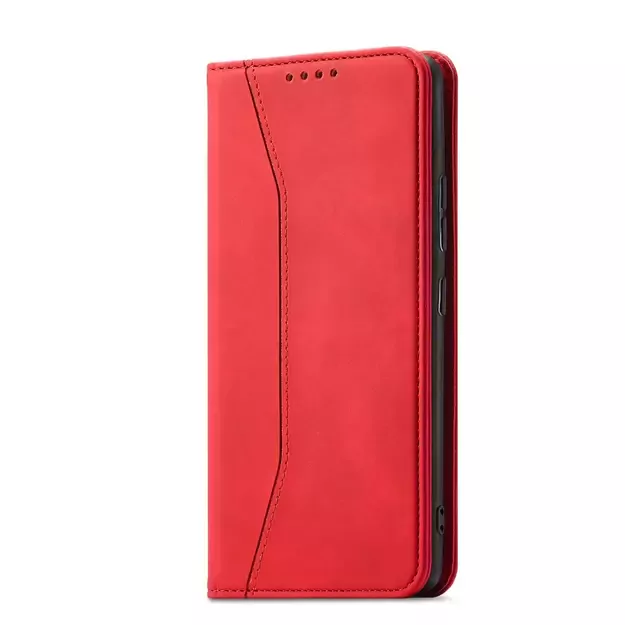 Magnet Fancy Case for Samsung Galaxy S23+ flip cover wallet stand red 6