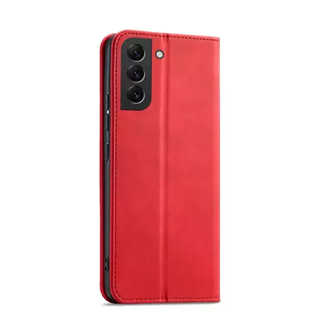 Magnet Fancy Case for Samsung Galaxy S23+ flip cover wallet stand red 7
