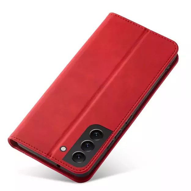 Magnet Fancy Case for Samsung Galaxy S23+ flip cover wallet stand red 8