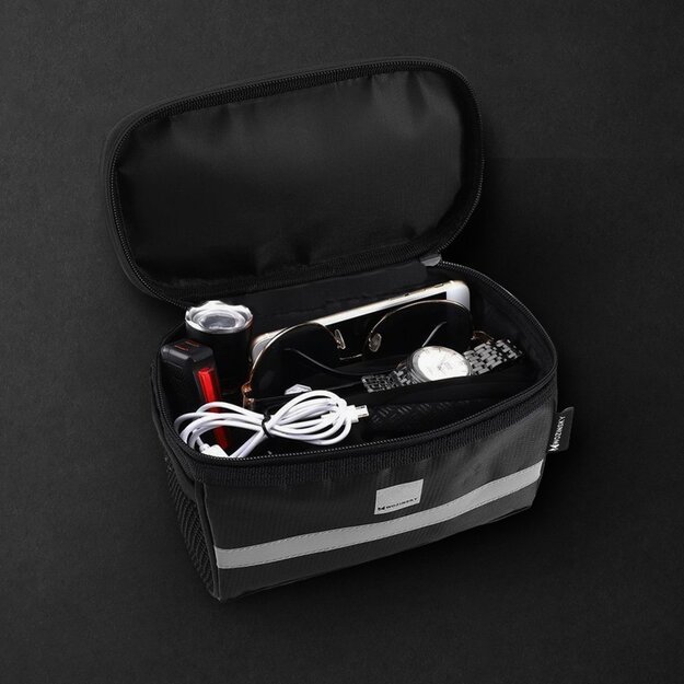 Wozinsky bike handlebar bag with phone case 2l black (WBB12BK) 14