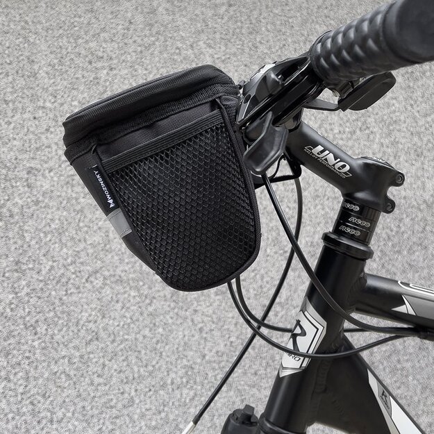 Wozinsky bike handlebar bag with phone case 2l black (WBB12BK) 17
