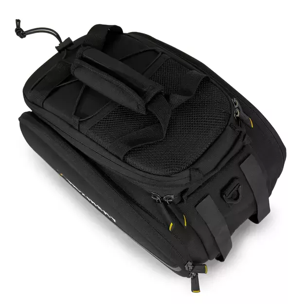 Wozinsky roomy bike carrier bag 35L (rain cover included) black (WBB19BK) 5