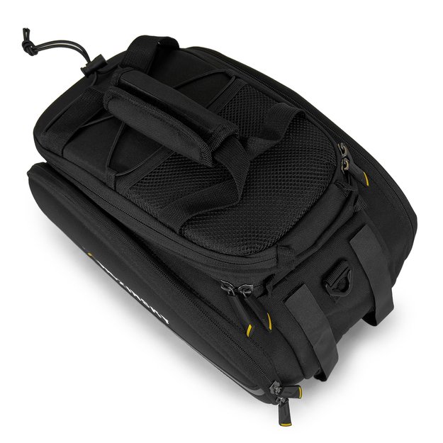 Wozinsky roomy bike carrier bag 35L (rain cover included) black (WBB19BK) 26