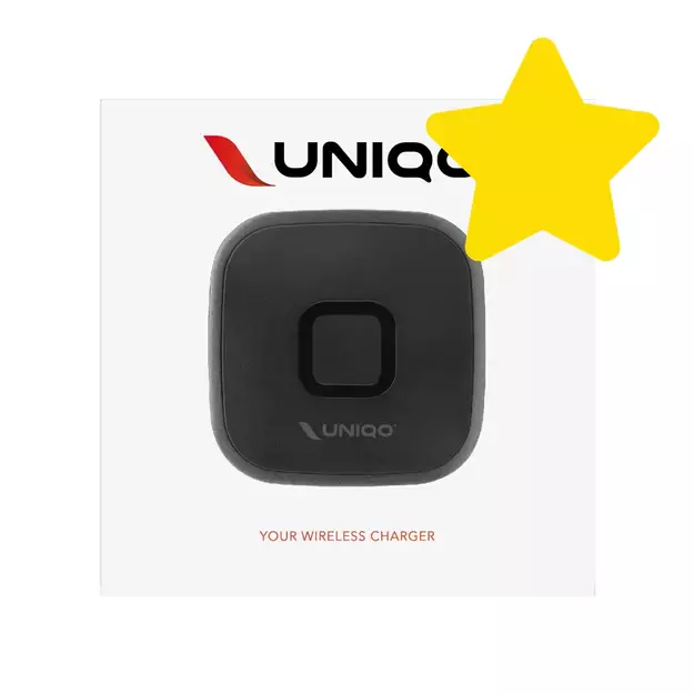 SBS UQWIR10WQI 10W Quick Charge 3.0 Wireless Charger - Black