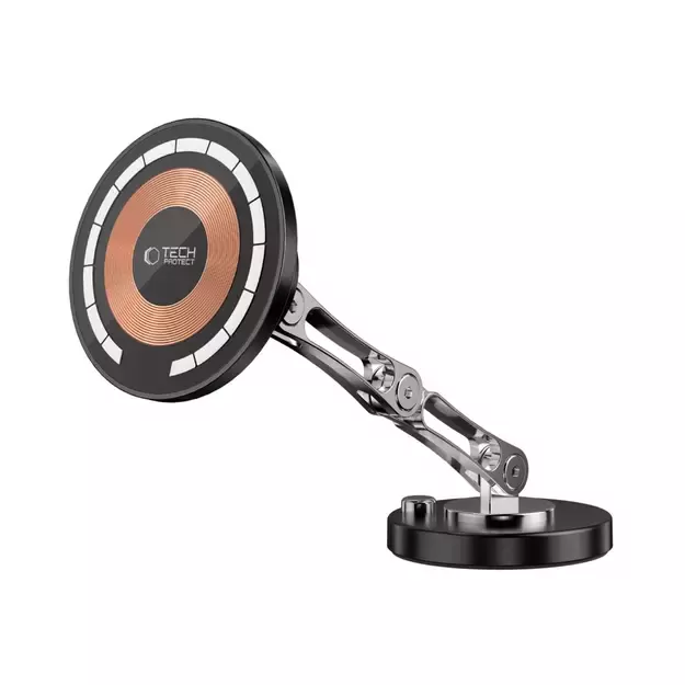 Tech-Protect MM15W-V8 Magnetic Car Holder for Dashboard with MagSafe 15W - Black 2