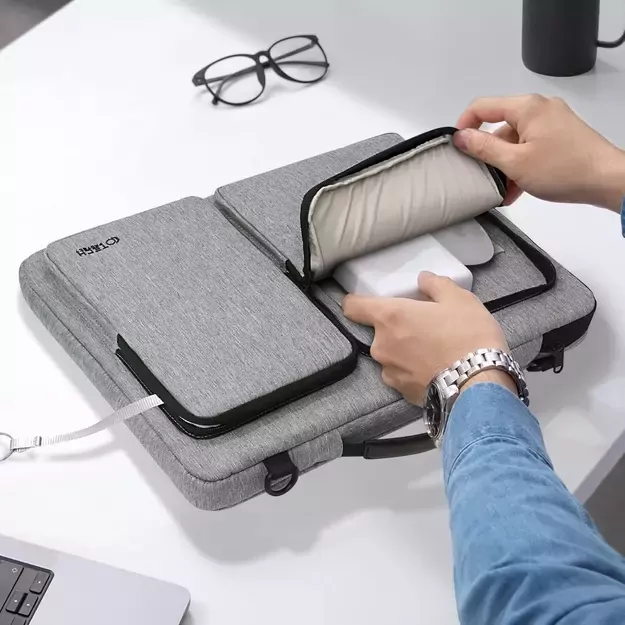 Laptop Bag 13-14 Tech-Protect Defender Bag - Gray 19
