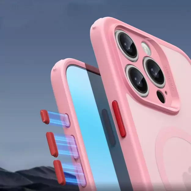 ESR Classic Pro Set Halolock MagSafe Case for iPhone 16 Pro Max - Pink 12