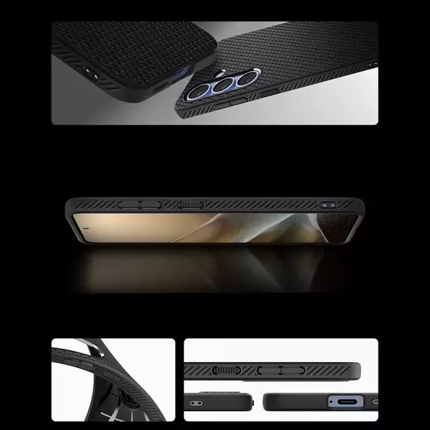 Spigen Liquid Air Case for Samsung Galaxy S25+ - Matte Black 10