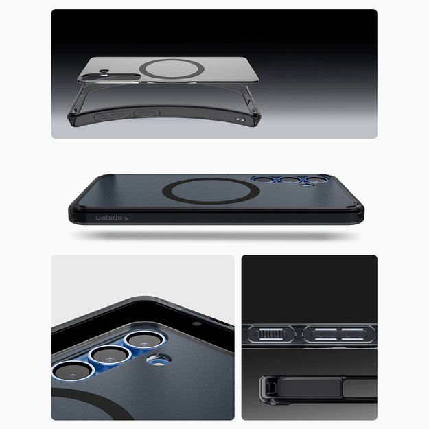 Spigen Ultra Hybrid Mag Case for Samsung Galaxy S25 Zero One - Black 36
