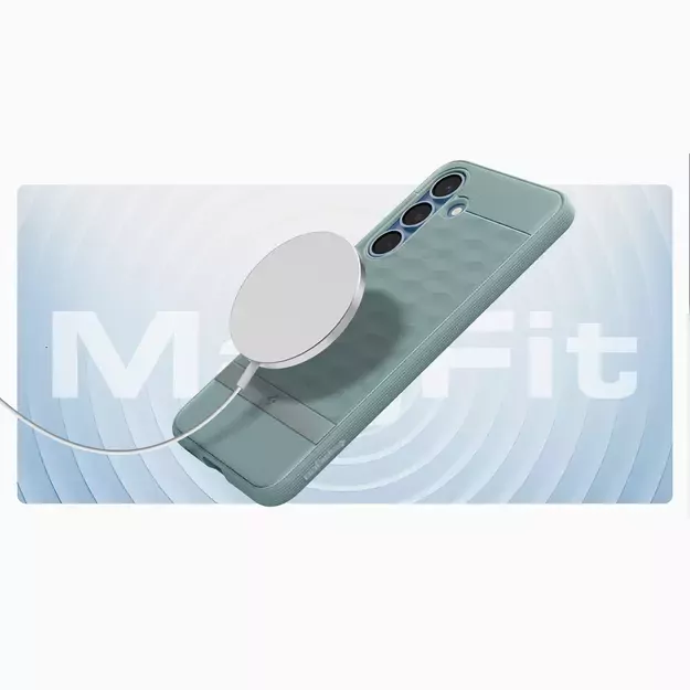Caseology Parallax Mag MagSafe Case for Samsung Galaxy S25+ - Green 12