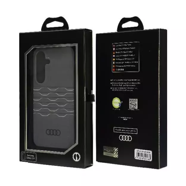 Audi IML Geometric Pattern Case S24 S921 black/black hardcase AU-IMLS24-A6/D3-BK 12