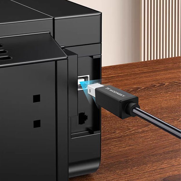 Wozinsky WKDDY4S USB-B - USB-A 480Mb/s Cable 1m - Black 4