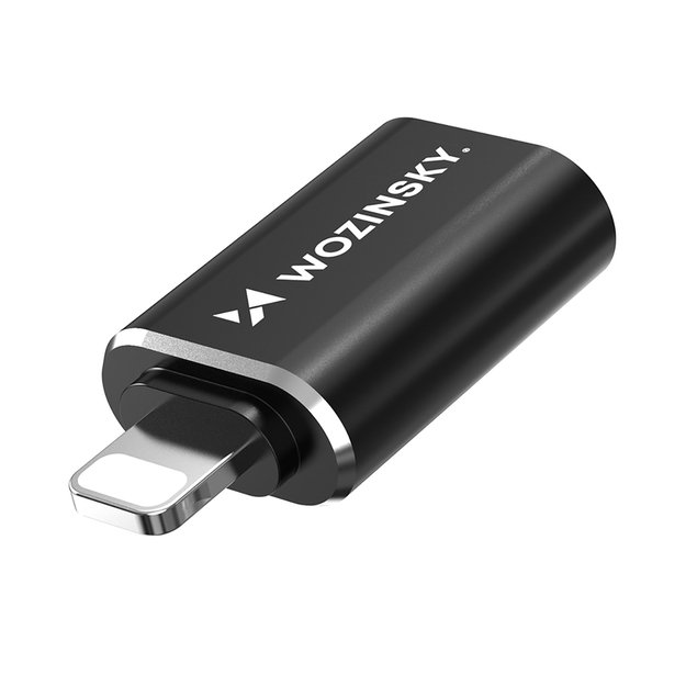 Wozinsky WALC-01 Lightning to USB-C Adapter - Black 2