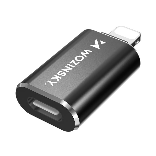 Wozinsky WALC-01 Lightning to USB-C Adapter - Black 3