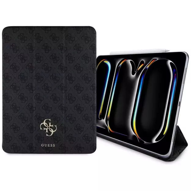 Guess GUFC13PM24PS4SGK iPad Pro 13&quot  2024 black/black Magnetic 4G Big Logo