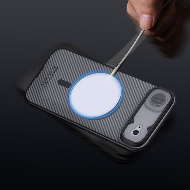 CamShield Pro Magnetic Case IP17 Air Transparent black 14