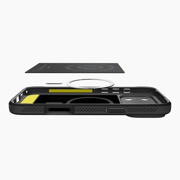 Spigen Rugged Armor Mag MagSafe Case for iPhone 17 Pro Mat - Matte Black 9