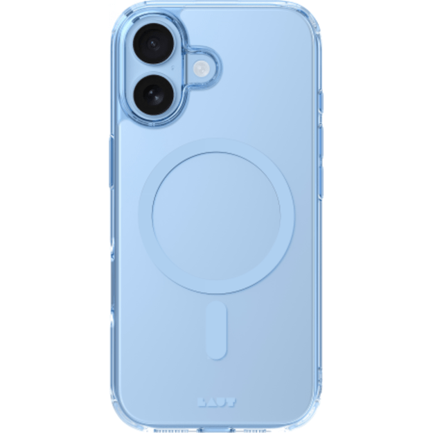 Laut Crystal Fluro MagSafe Case for iPhone 17 - Blue