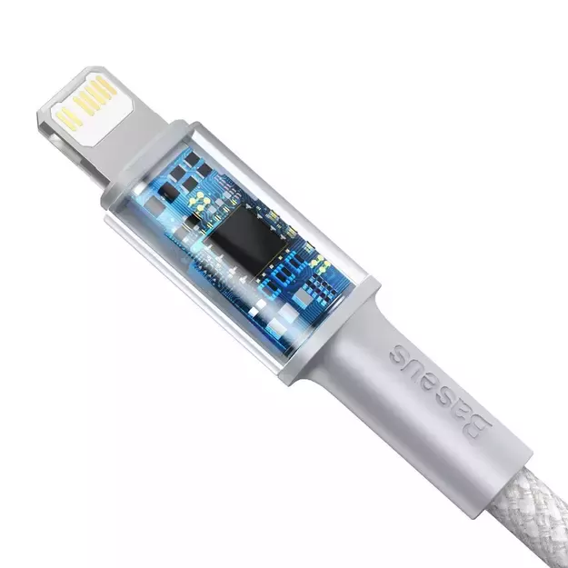 Baseus CATLGD-02 Lightning - USB-C PD cable 20W 480Mb/s 1m - white 3