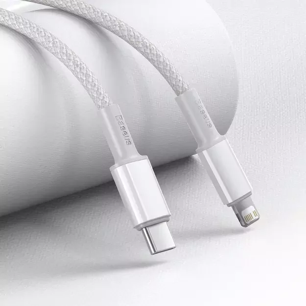 Baseus CATLGD-02 Lightning - USB-C PD cable 20W 480Mb/s 1m - white 9