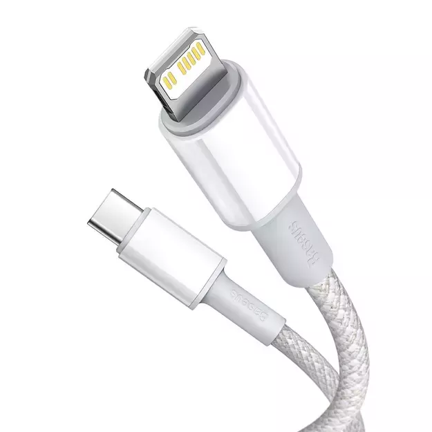 Baseus CATLGD-02 Lightning - USB-C PD cable 20W 480Mb/s 1m - white 2