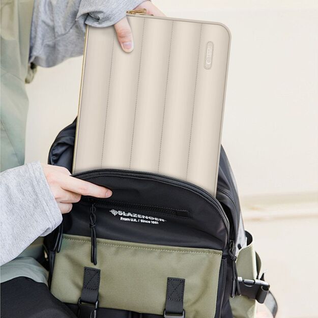 Tech-Protect Puffy 13-14 Laptop Bag - Beige 5