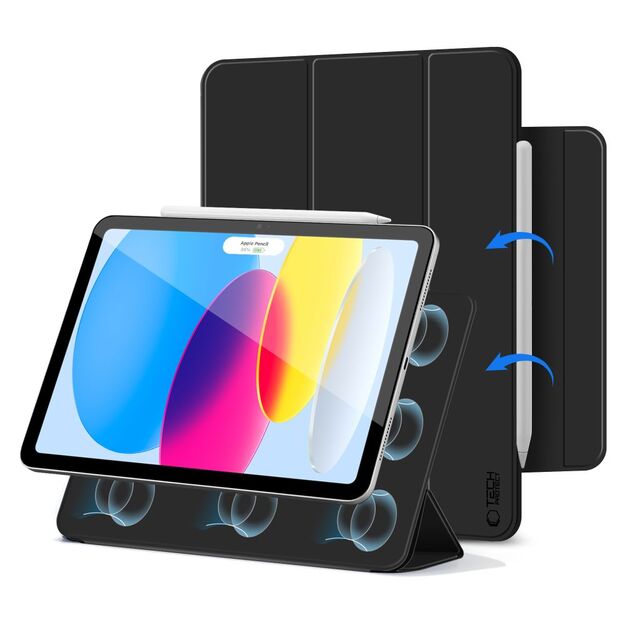 Tech-Protect Smartcase Magnetic for iPad 10.9&rdquo; 2022 / iPad 11&rdquo; 2025 - black 1